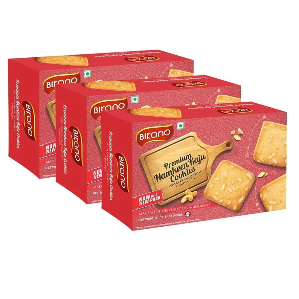 Bikano Premium Namkeen Kaju Cashew Cookies -Pack of 1 Mytrendzcart