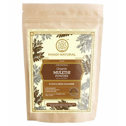 Khadi Natural Organic Mulethi Powder -100 gm Mytrendzcart