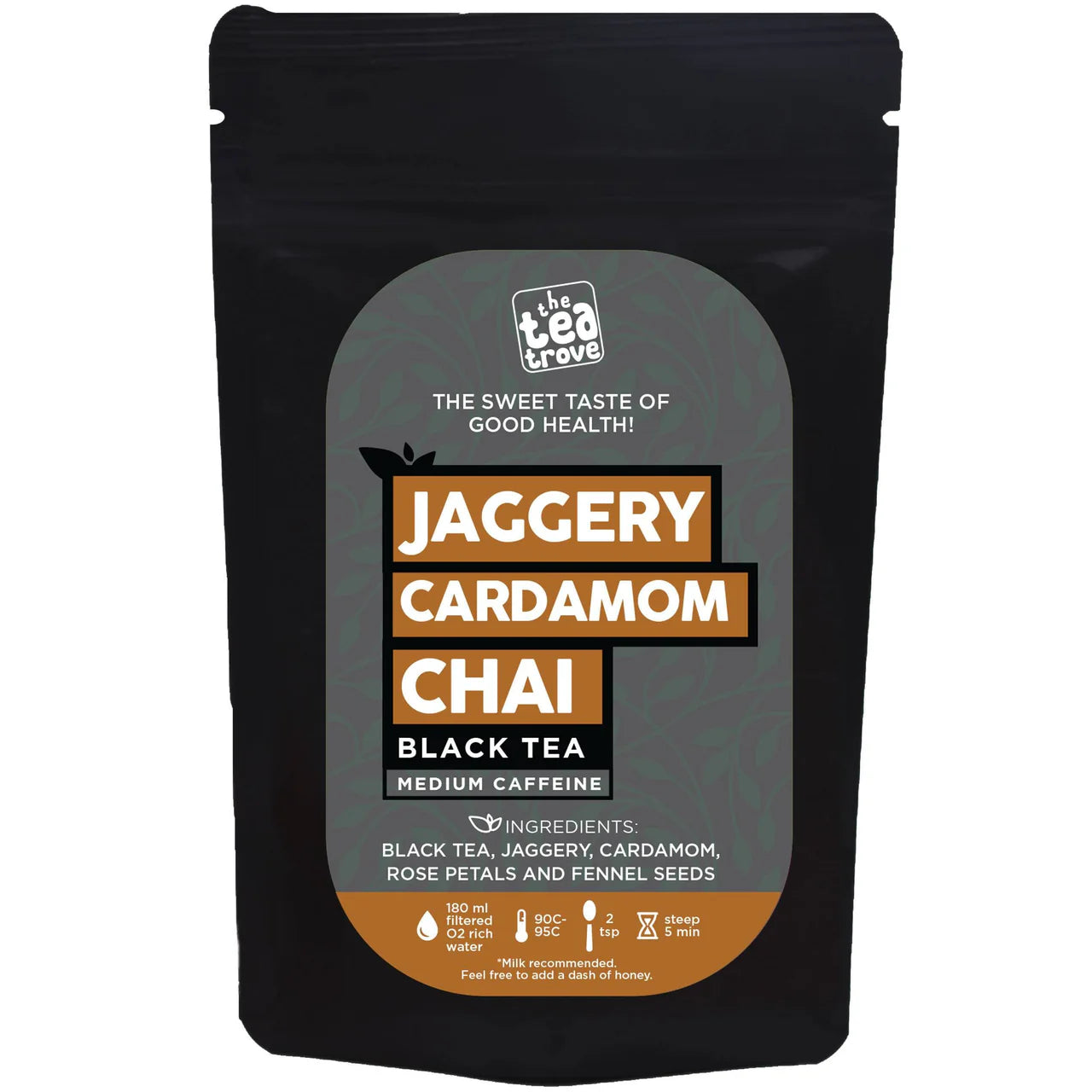 The Tea Trove - Jaggery Cardamom Chai Black Tea Mytrendzcart