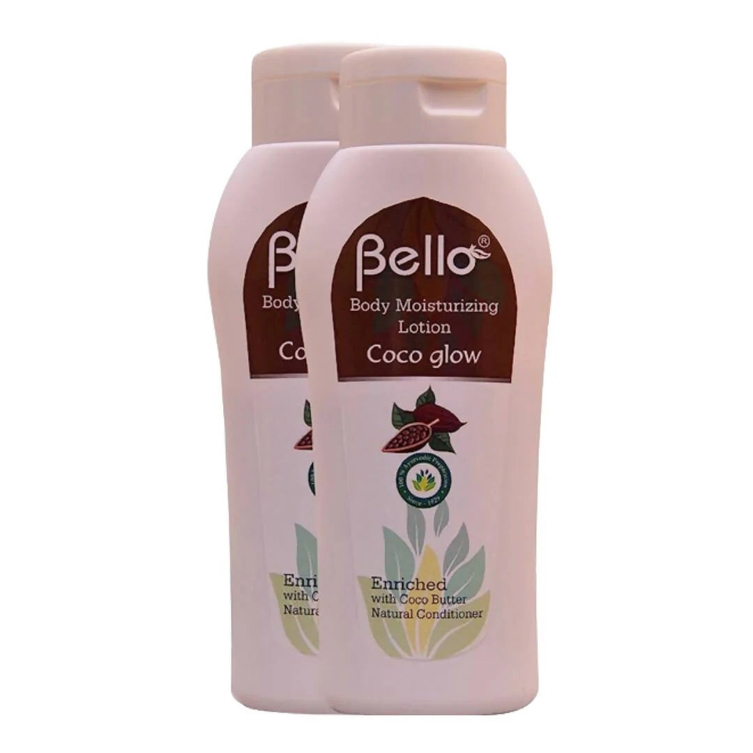 Bello Herbals Body Moisturizing Lotion Coco Glow -100 ml - Pack of 2 Mytrendzcart