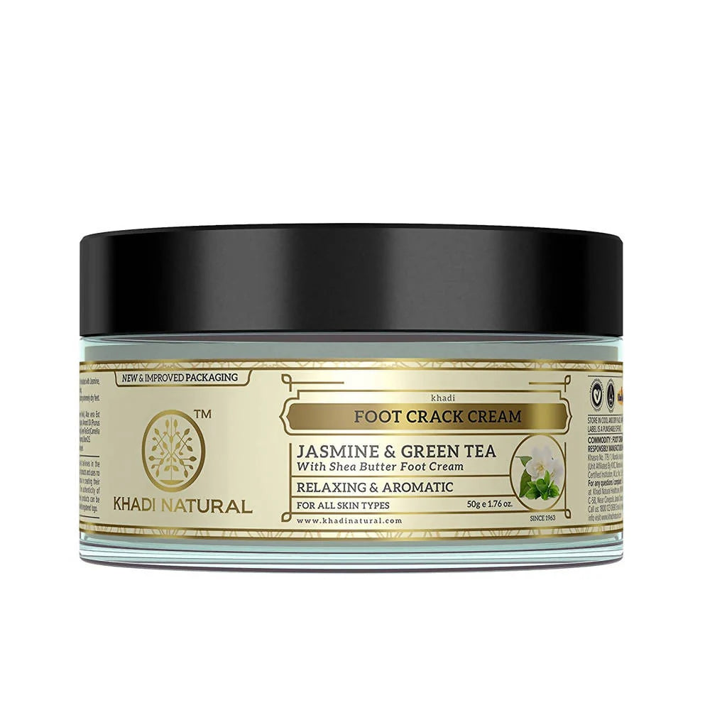 Khadi Natural Jasmine & Green Tea Foot Crack Cream -50 gm Mytrendzcart