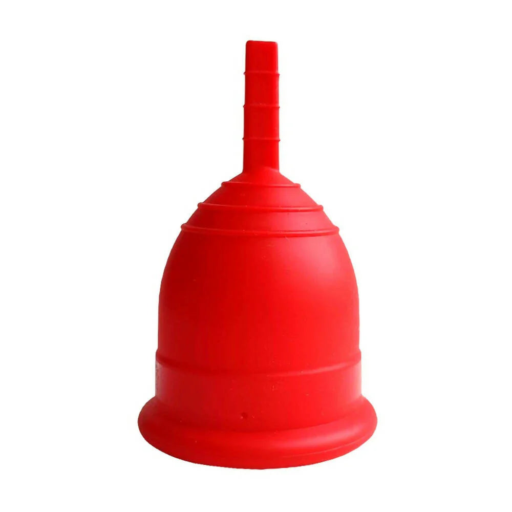 The Woman's Company Menstrual Cup -L (45mm*72mm) - Red Mytrendzcart