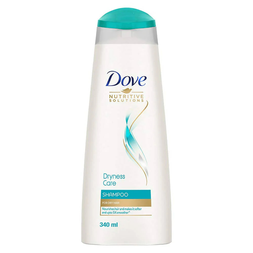 Dove Dryness Care Shampoo For Dry Hair -340 ml Mytrendzcart