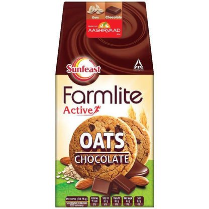 Sunfeast Farmlite Active Oats And Chocolate Cookies -150 gm Mytrendzcart