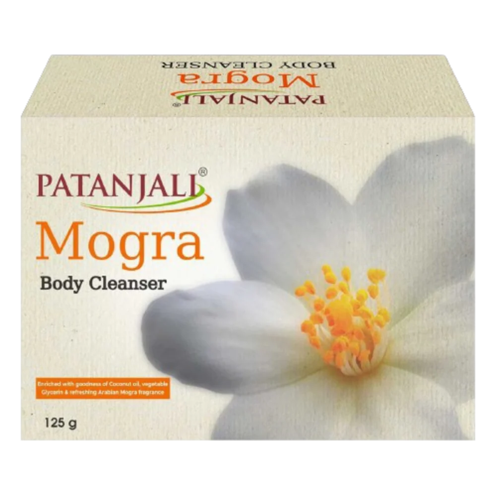 Patanjali Mogra Body Cleanser Soap -125 gm Mytrendzcart