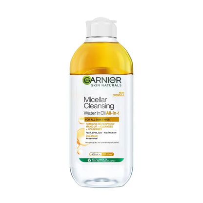 Garnier Skin Naturals, Micellar Oil-Infused Cleansing Water -125 ml Mytrendzcart