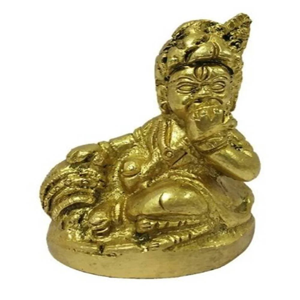 Puja N Pujari Makan Chor Krishna Idol Mytrendzcart