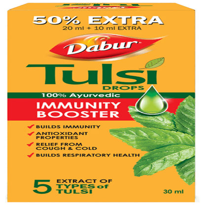 Dabur Tulsi Drops -30 ml - Pack of 1 Mytrendzcart