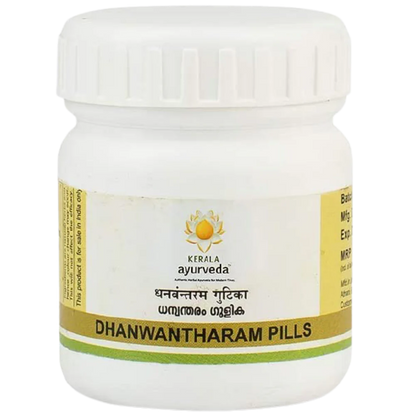 Kerala Ayurveda Dhanwantharam Gulika / Pills -50 Tabs Mytrendzcart