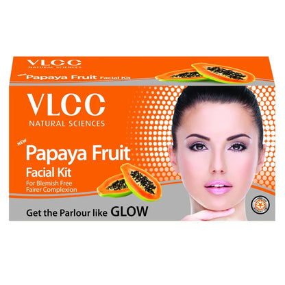 VLCC Papaya Fruit Facial Kit -kit 60 gm Mytrendzcart