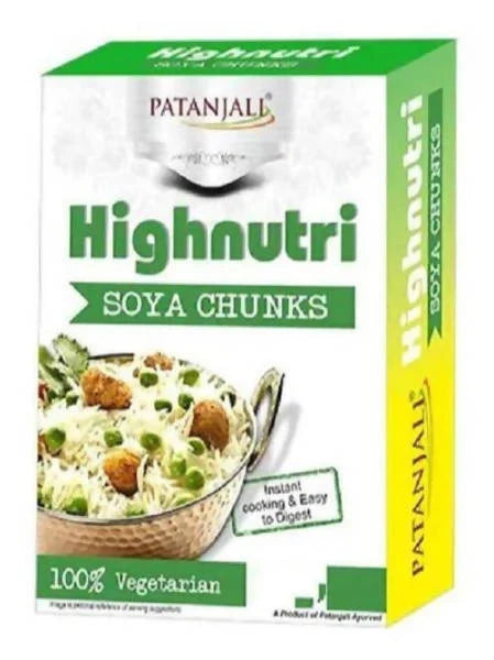 Patanjali Highnutri Soya Chunks -220 gm Mytrendzcart