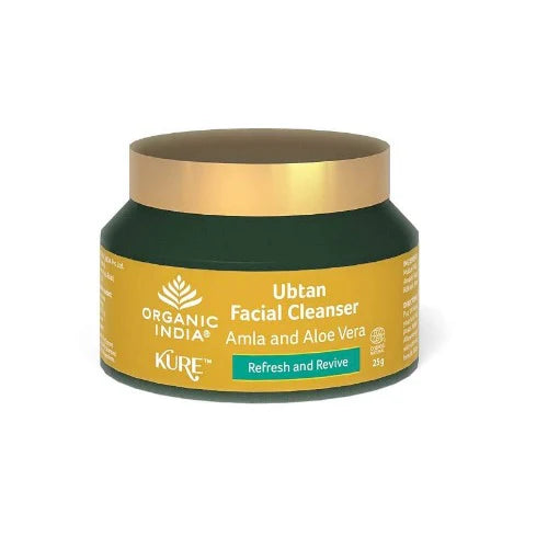 Organic India Ubtan Facial Cleanser Amla Aloe Vera -25 gm Mytrendzcart