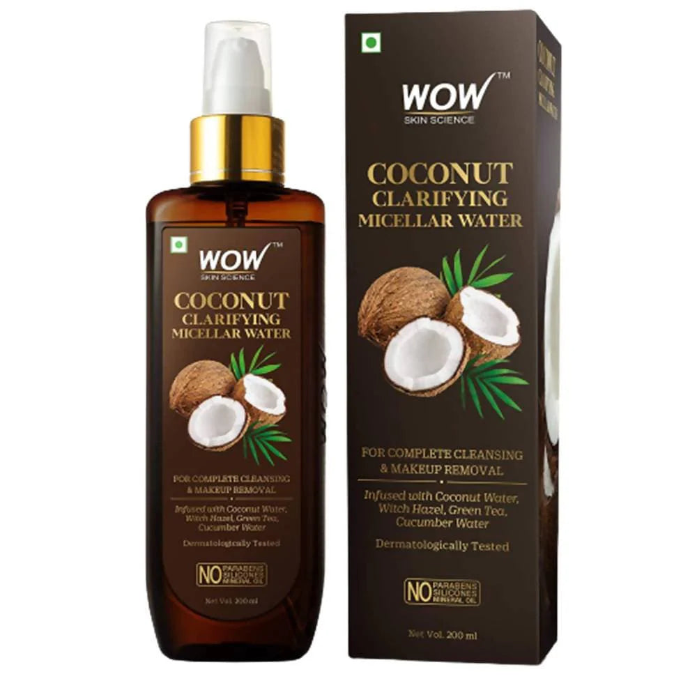 Wow Skin Science Coconut Clarifying Micellar Water Mytrendzcart