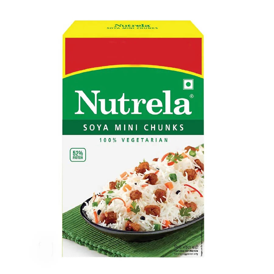 Nutrela Soya Mini Chunks -200 gm Mytrendzcart