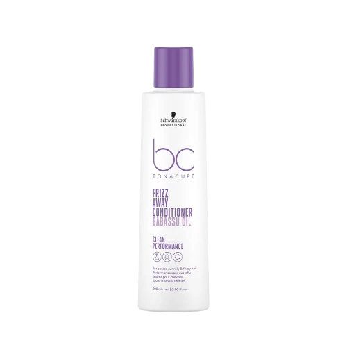 Schwarzkopf Professional Bonacure Frizz Away Conditioner with Babassu Oil - Purple -200 ml Mytrendzcart