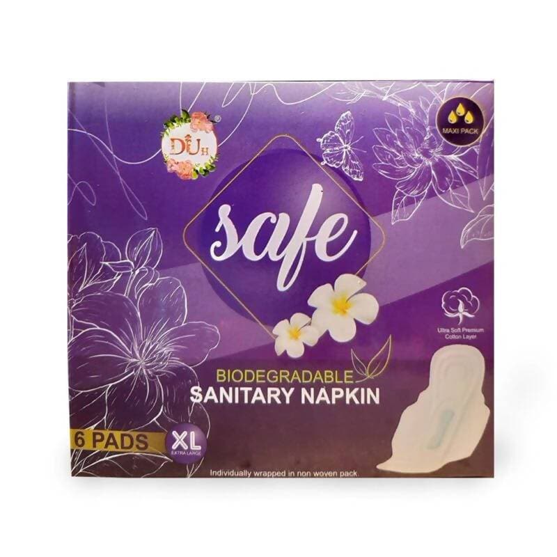 Duh Safe Biodegradable Sanitary Napkins XL Mytrendzcart