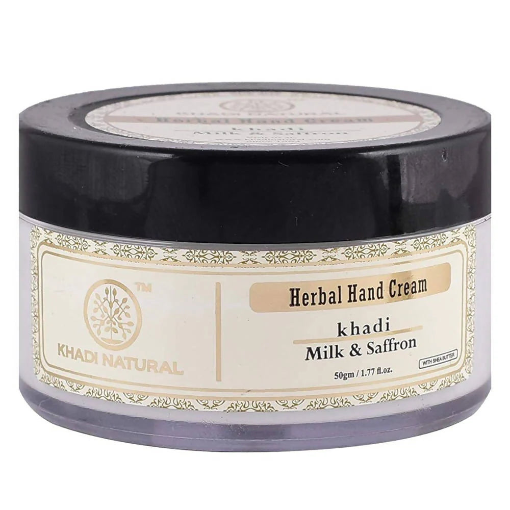 Khadi Natural Milk & Saffron Hand Cream -50 gm Mytrendzcart