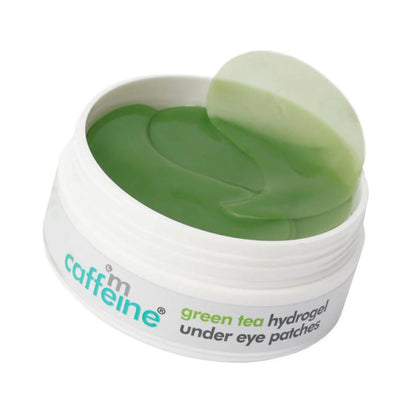 mCaffeine Green Tea Hydrogel Under Eye Patches for Fine Lines -60 patches Mytrendzcart