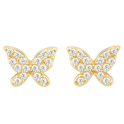 GIVA 925 Silver Beatiful Butterfly Studs Earrings | Gifts for Girlfriend | Gifts for Women & Girls Mytrendzcart