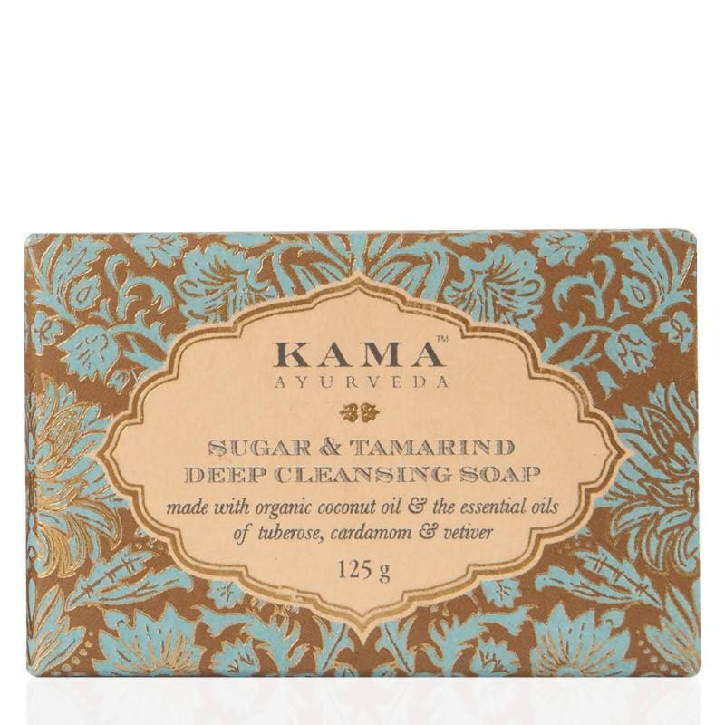 Kama Ayurveda Sugar & Tamarind Ayurvedic Deep Cleansing Soap 125gm -125 gm Mytrendzcart