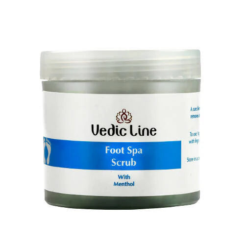 Vedic Line Foot Spa Scrub with Menthol -100 ml Mytrendzcart