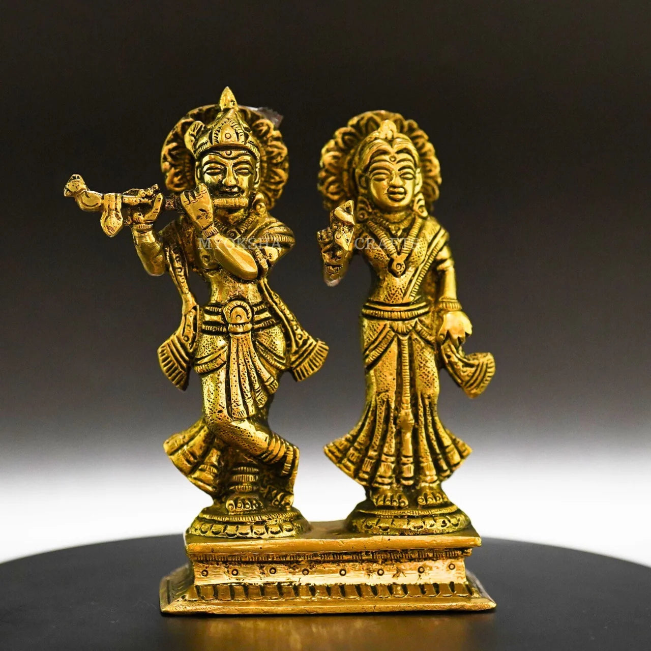 Radha Krishna Brass Idol Mytrendzcart