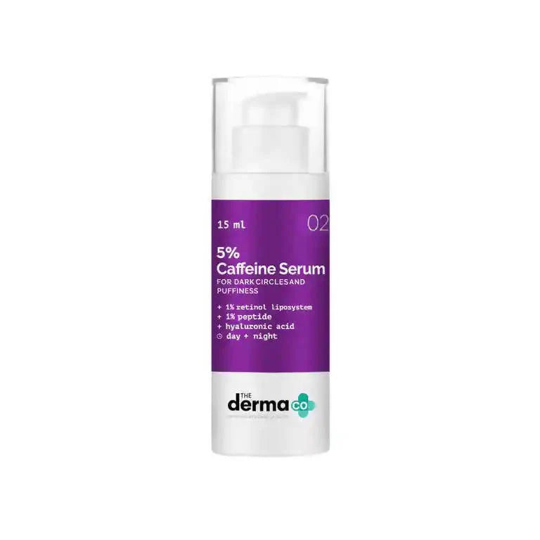 The Derma Co 5% Caffeine Under Eye Serum for Dark Circles & Puffiness -15 ml Mytrendzcart