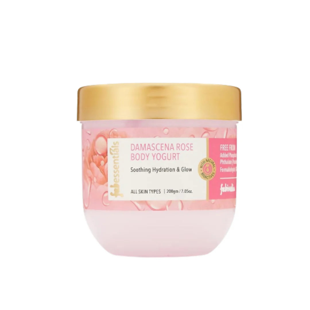 Fabessentials Damacena Rose Body Yogurt -200 gm Mytrendzcart