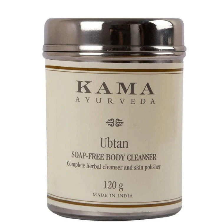 Kama Ayurveda Ubtan Soap Free Body Cleanser 120gm -120 gm Mytrendzcart