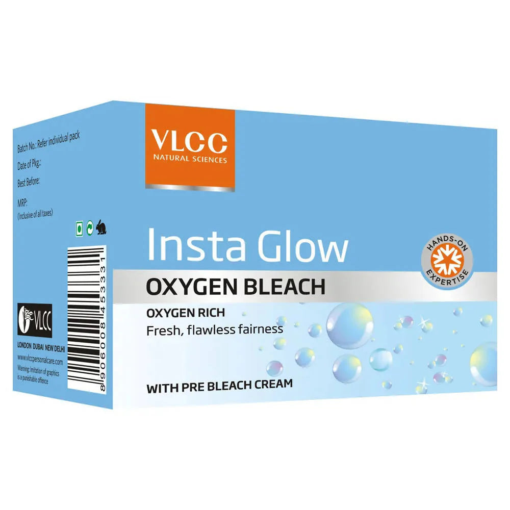 VLCC Insta Glow Oxygen Bleach -25.7 gm Mytrendzcart