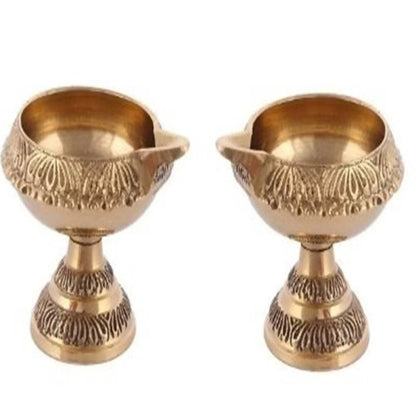 Puja N Pujari Kubera Akhand Deepam Diya Pair Of 2 Mytrendzcart