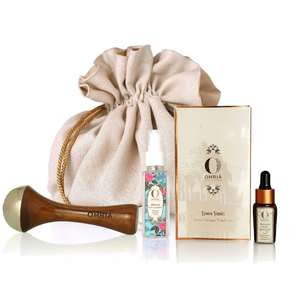 Ohria Ayurveda Ohria Kansa Face Ritual Set (Combo) -Combo Pack Mytrendzcart