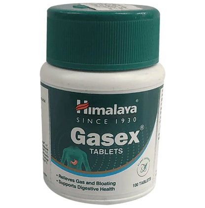 Himalaya Herbals - Gasex Tablets -100 tabs - Pack of 1 Mytrendzcart