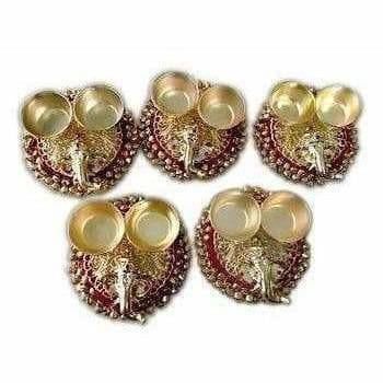 Ganesh Haldi Kumkum Holder - 1 Piece Mytrendzcart