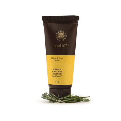 Soultree Hand & Foot Cream - Kokum & Honey With Mountain Rosemary -100 gm Mytrendzcart