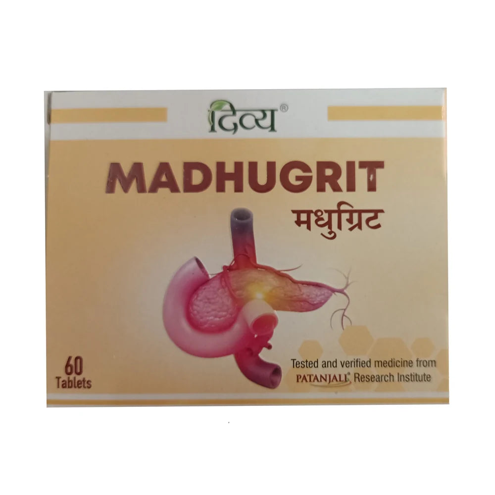 Patanjali Divya Madhugrit Tabs -60 tabs - Pack of 1 Mytrendzcart