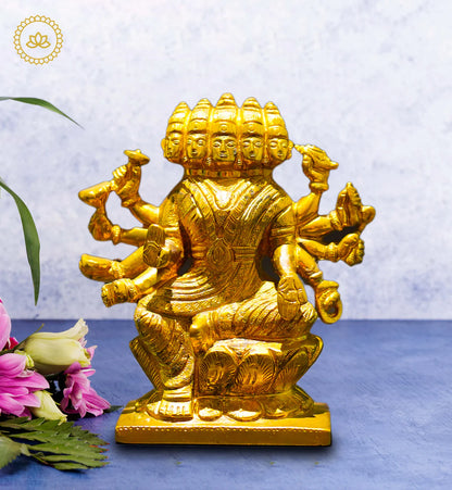 Brass Devi - Goddess of Power and Devotion Mytrendzcart