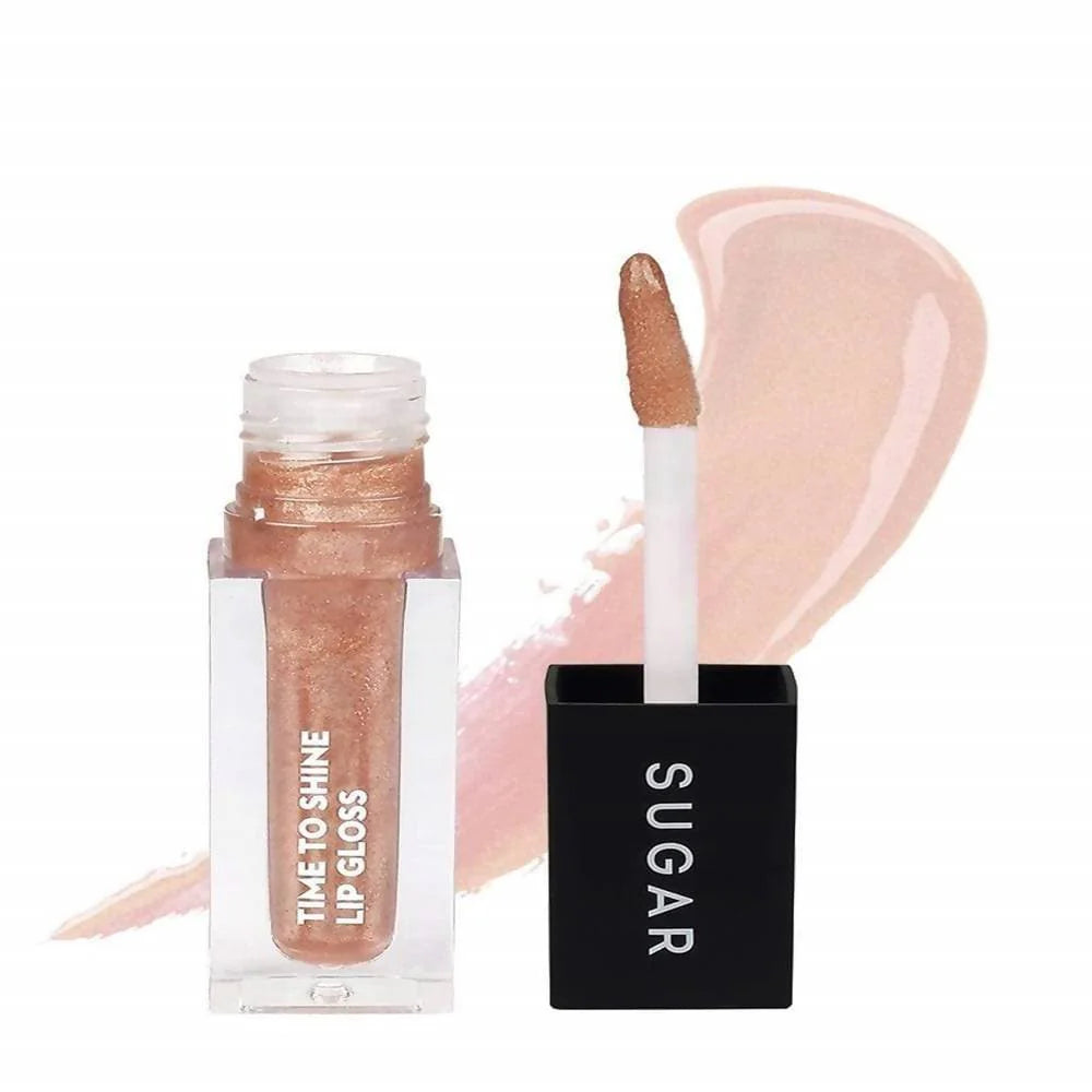 Sugar Time To Shine Lip Gloss - Princess Aurora (Golden beige with shimmer) Mytrendzcart