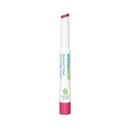 Mamaearth Beetroot Tinted 100% Natural Lip Balm-Natural Pink -2 gm Mytrendzcart