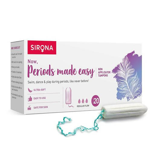 Sirona Periods Made Easy Tampons -12 Tampons Mytrendzcart