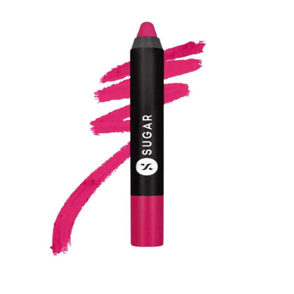 Sugar Matte As Hell Crayon Lipstick - Lillian Rose (Magenta/Bright Fuchsia) Mytrendzcart