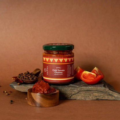 Aamra Nepali Chilli Tomato Chutney -185 gm Mytrendzcart