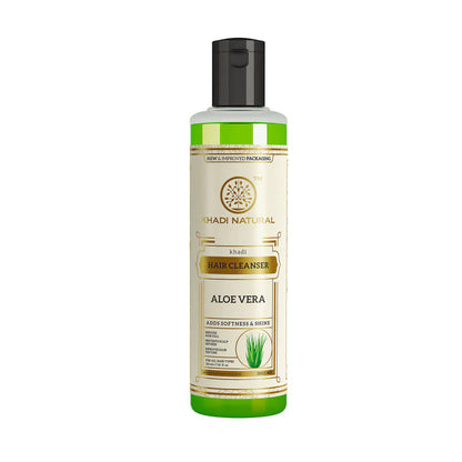 Khadi Natural Aloe vera Hair Cleanser -210 ml Mytrendzcart