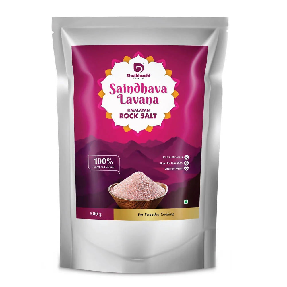 Dwibhashi Saindhava Lavana (Rock Salt) -500 gm Mytrendzcart