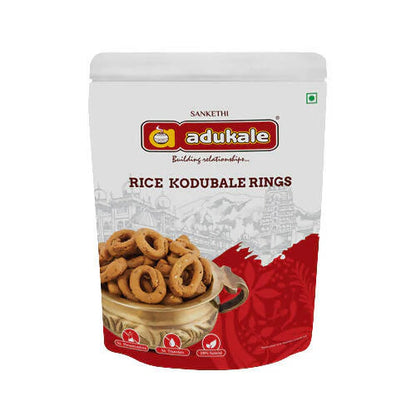 Adukale Rice Kodubale Rings -180 gm Mytrendzcart