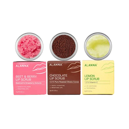 Alanna All Lip Scrubs Combo -Combo Mytrendzcart