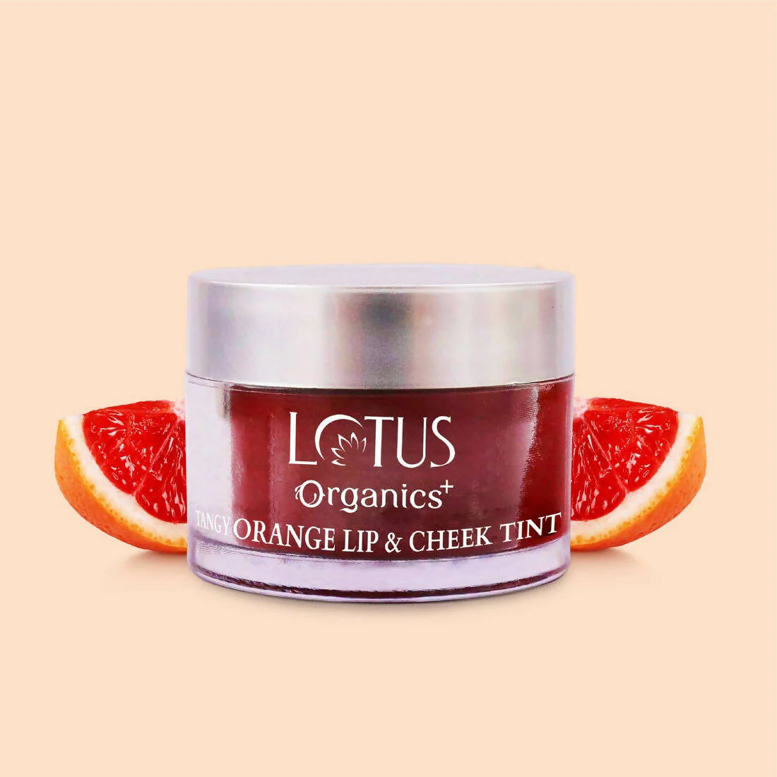 Lotus Organics+ Tangy Orange Lip & Cheek Tint -10 gm Mytrendzcart