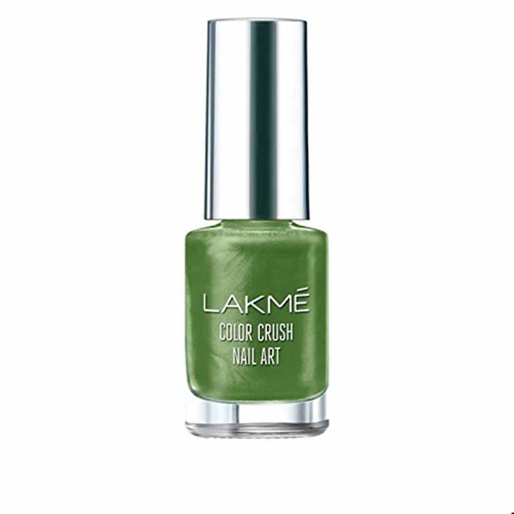 Lakme Color Crush Nailart - M18 Deep Olive Mytrendzcart