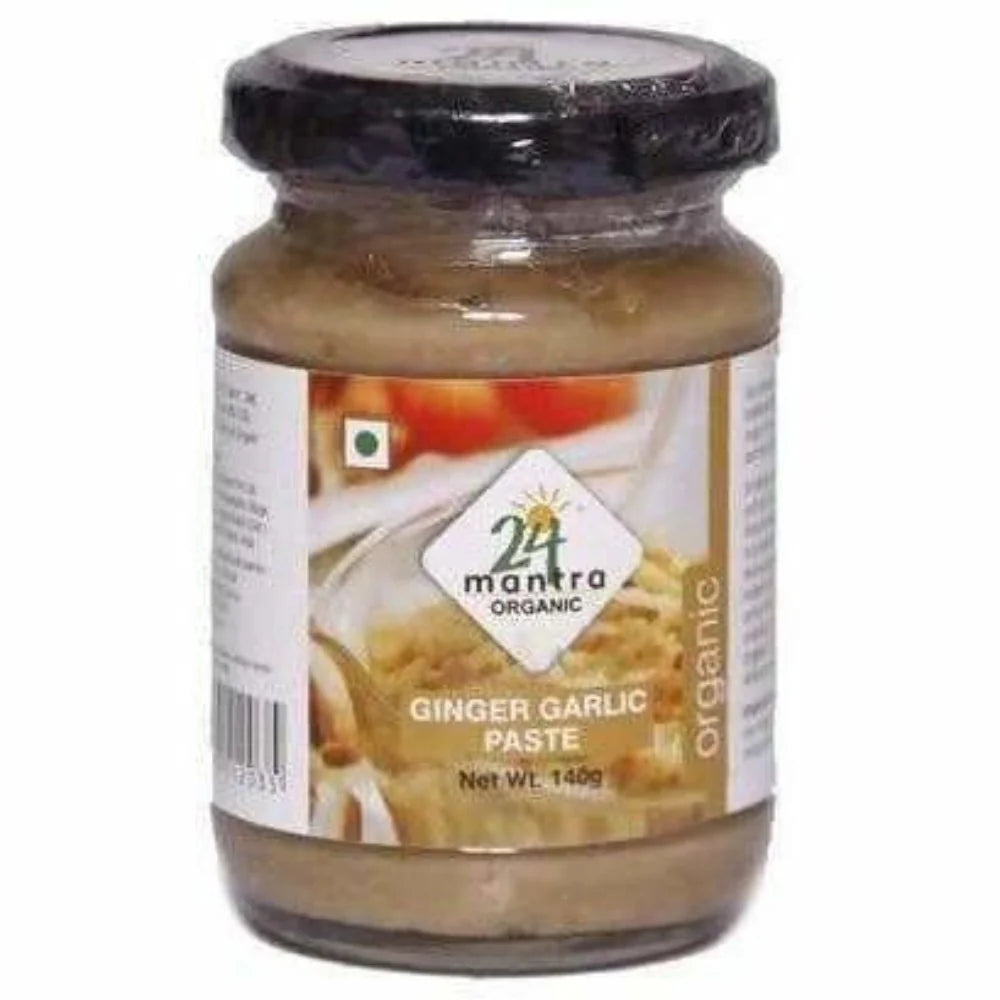 24 Mantra Organic Ginger Garlic Paste -280 gm Mytrendzcart