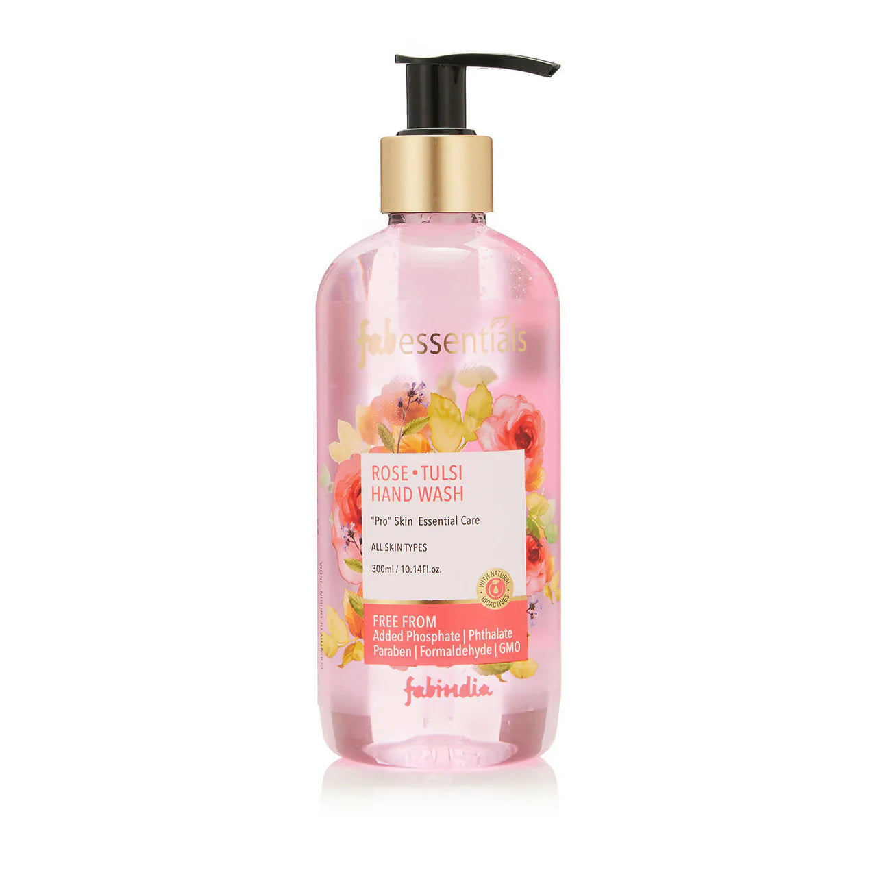 Fabessentials Rose Tulsi Hand Wash -300 ml Mytrendzcart